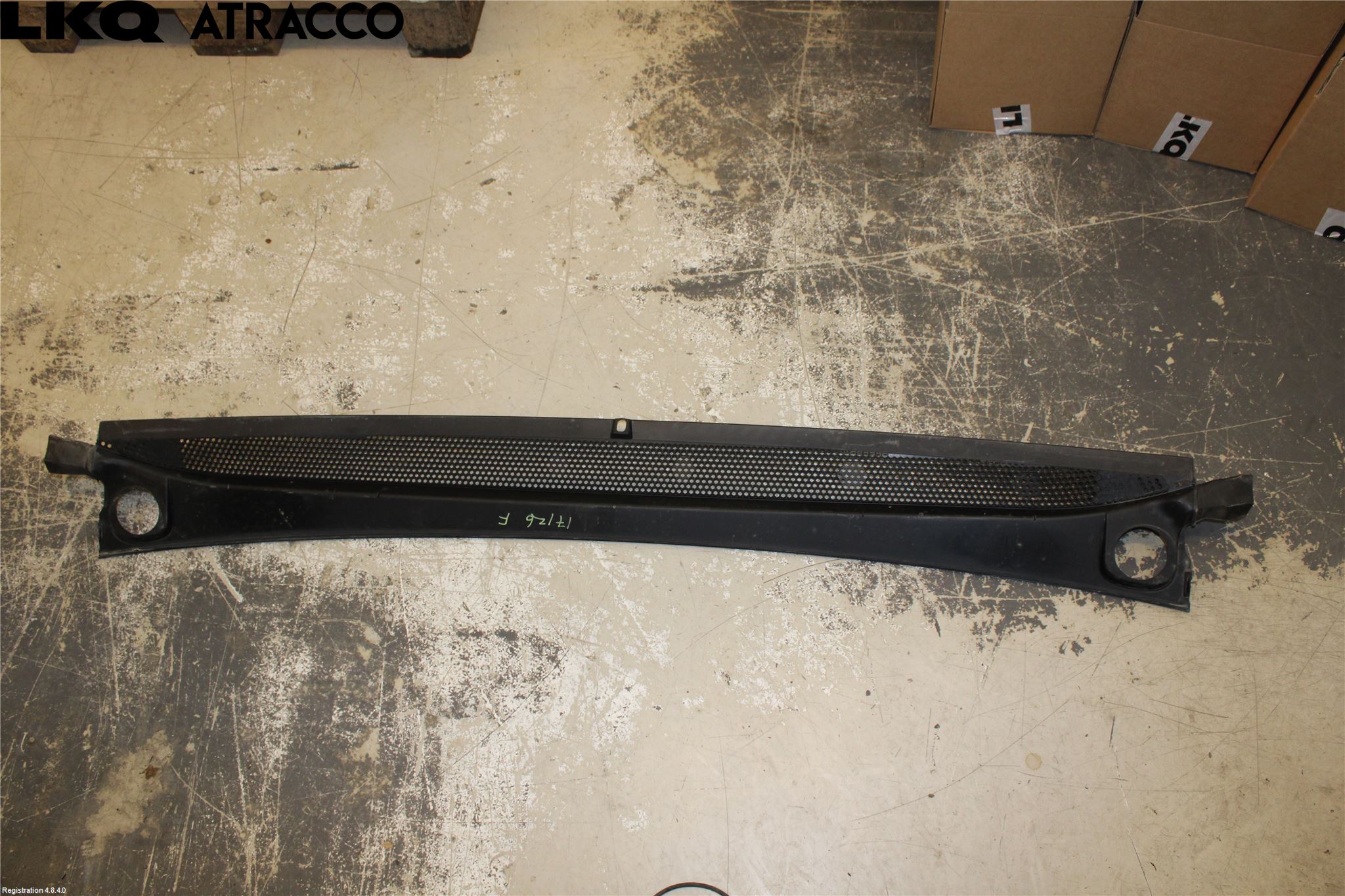 Citroen C4 GRAND PICASSO 14-18 Visker Deksel-Grill-Under Frr