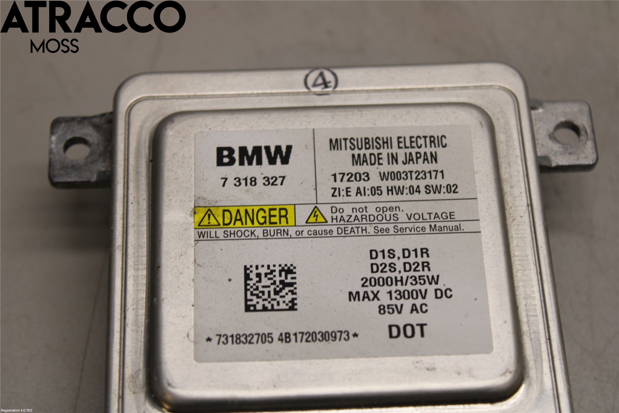 BMW 5 F10/F11/F18 09-17 Styreenhet Xenon