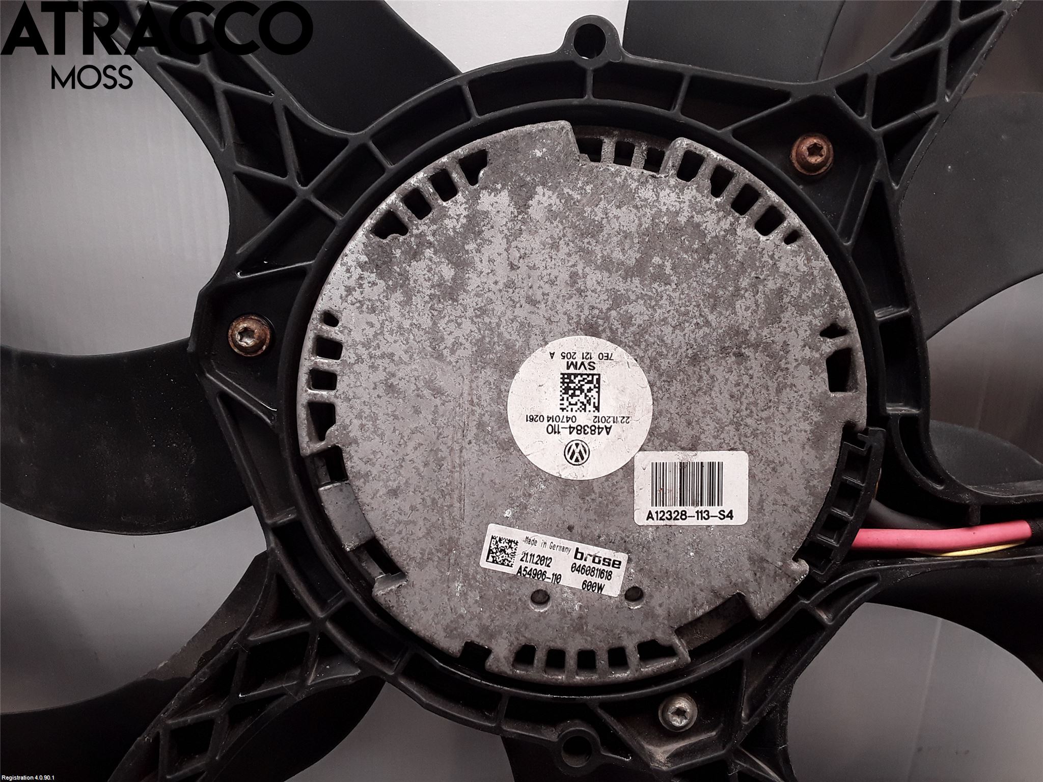 Volkswagen VW CADDY 11-15 Kjølevifte Elektrisk