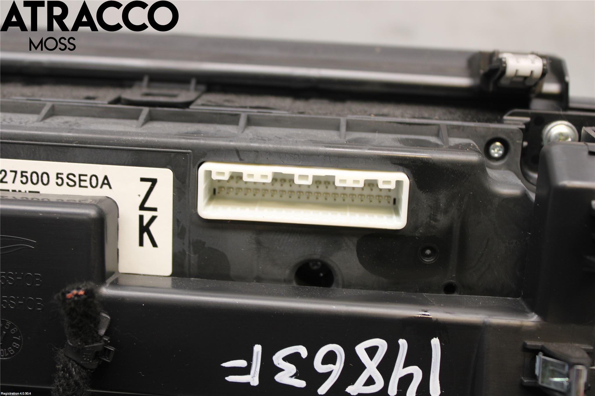 Nissan LEAF 18- Varme Ac Betjening-Display