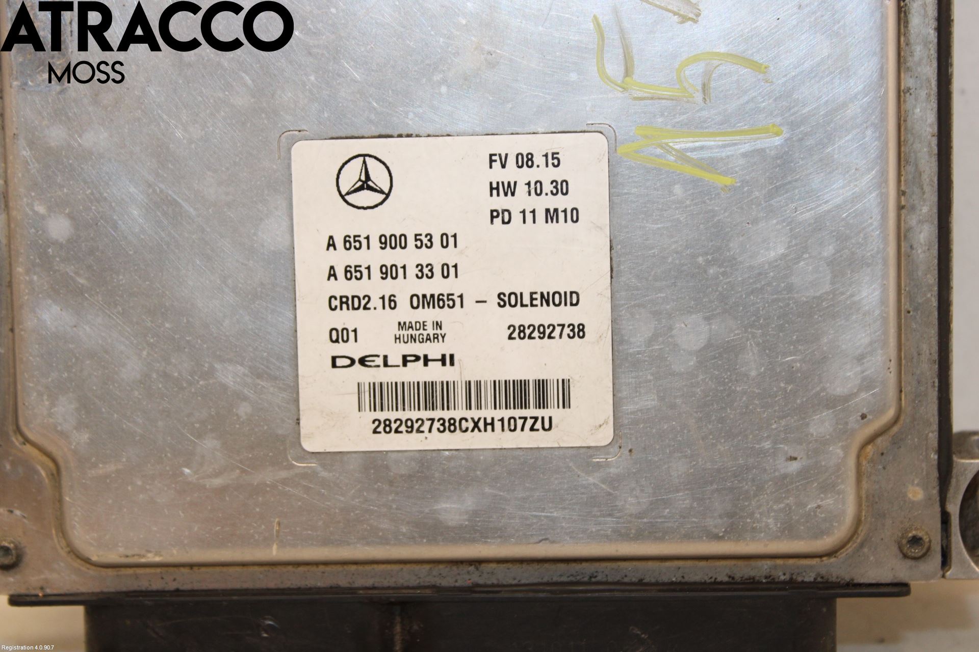 Mercedes-Benz MB E-KLASS (W212) 09-16 Styreenhet Innsprøytning