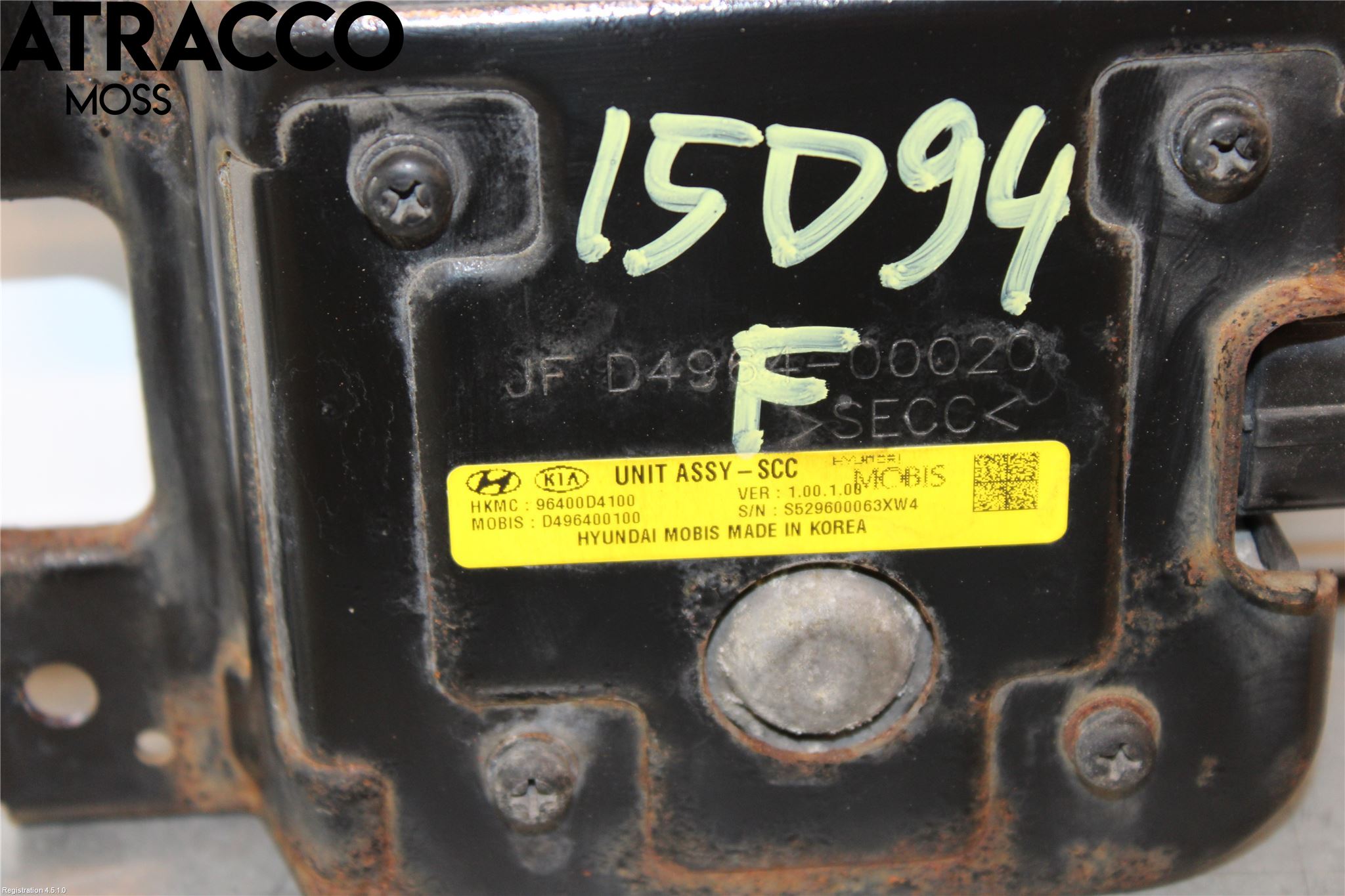 Kia OPTIMA 16-20 Sensor Fartsbegrensning