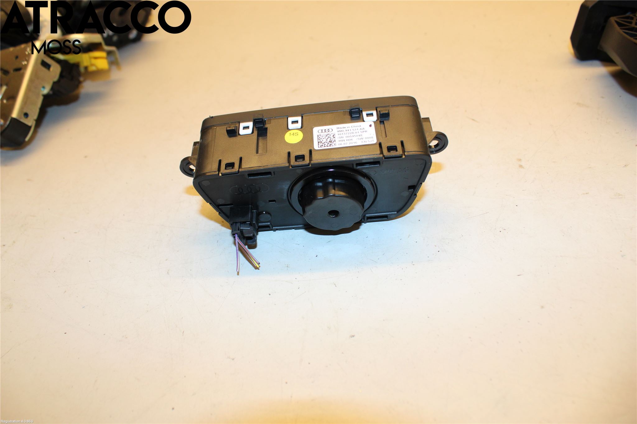 Audi A5 17- Bryter Hovedlys