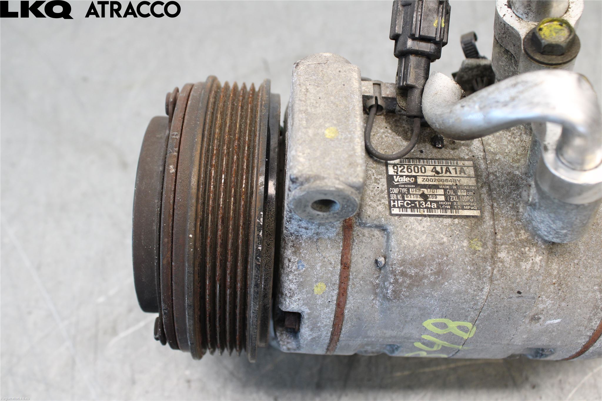 Nissan NAVARA 05-16 Varme Ac Kompressor