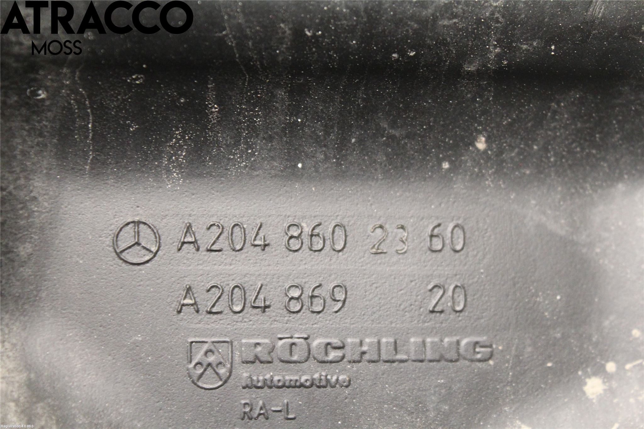 Mercedes-Benz MB E-KLASS (W212) 09-16 Spylerbeholder Frontrute-Lykte