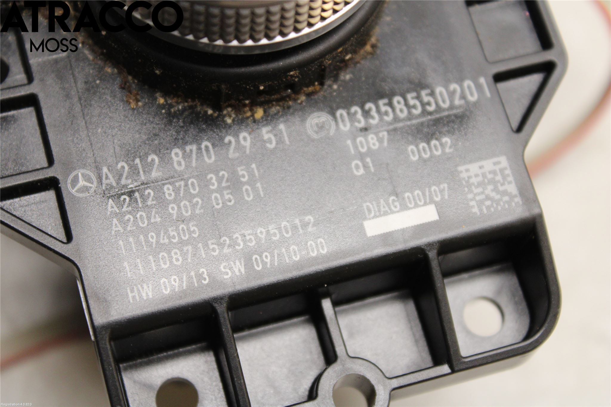 Mercedes-Benz MB E-KLASS (W212) 09-16 Bryter Multifunksjon