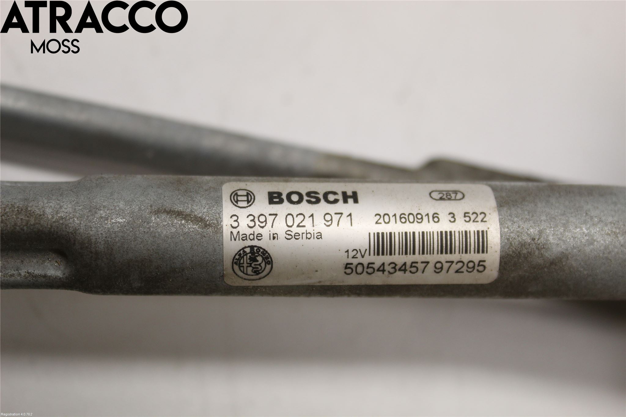 Alfa GIULIA Viskermotor Frontrute