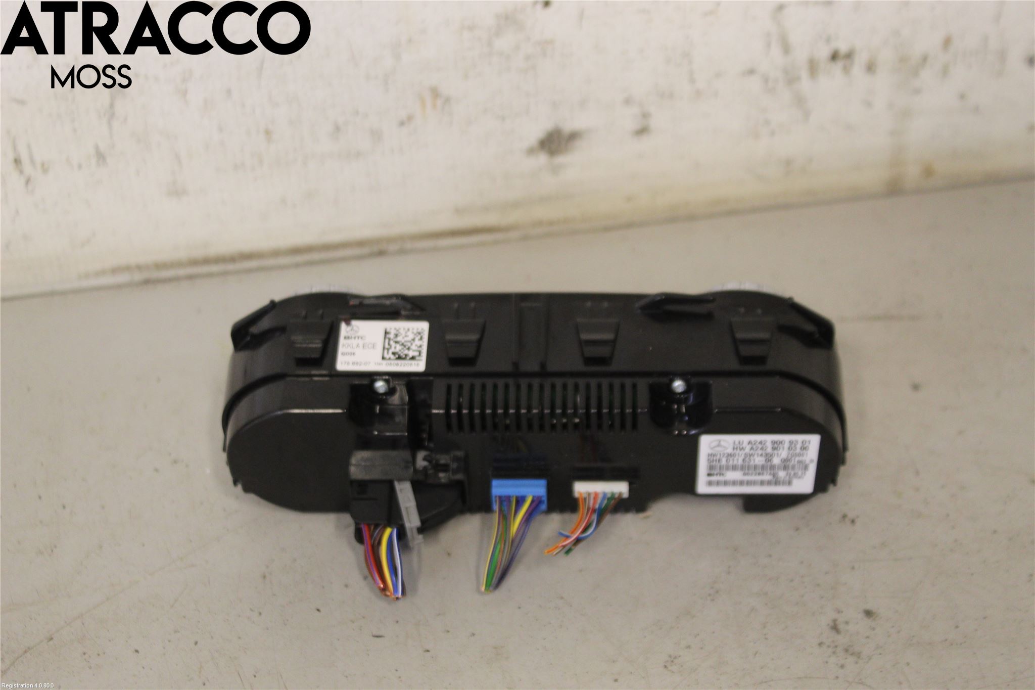 Mercedes-Benz MB B-KLASS (W246/W242) 12-19 Varme Ac Betjening-Display