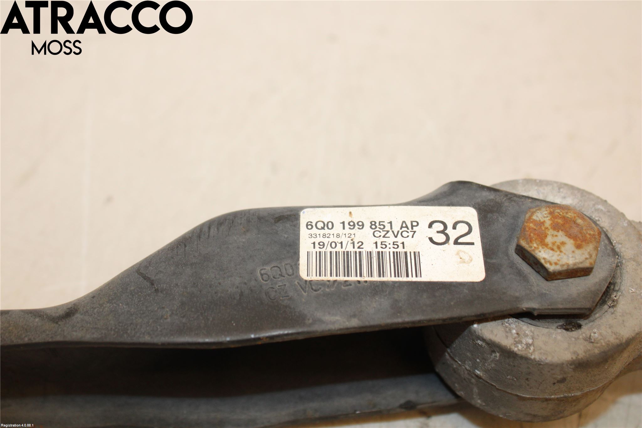 Audi A1/S1 11-18 Motor Feste Gummi