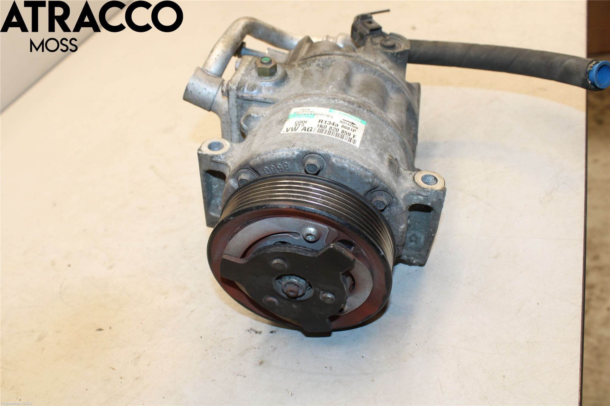 Skoda OCTAVIA (1Z) 05-13 Varme Ac Kompressor