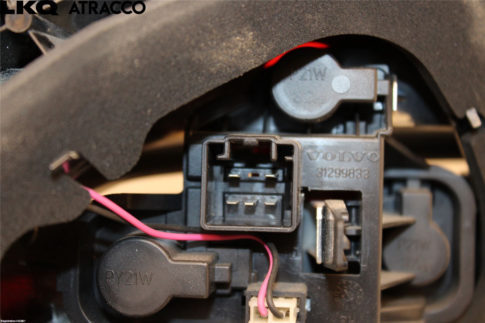 Volvo V40 12-19 Baklykt Høyre