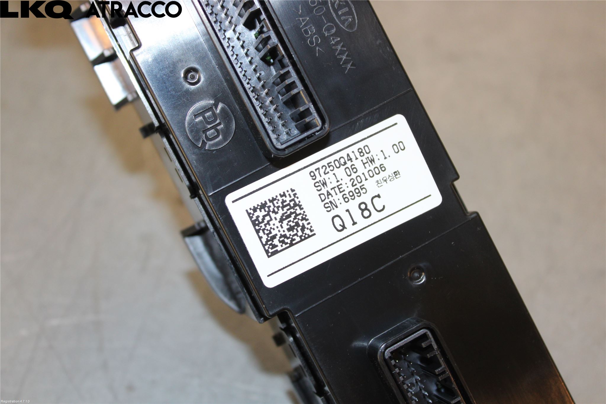 Kia NIRO (DE) 17-22 Varme Ac Betjening-Display