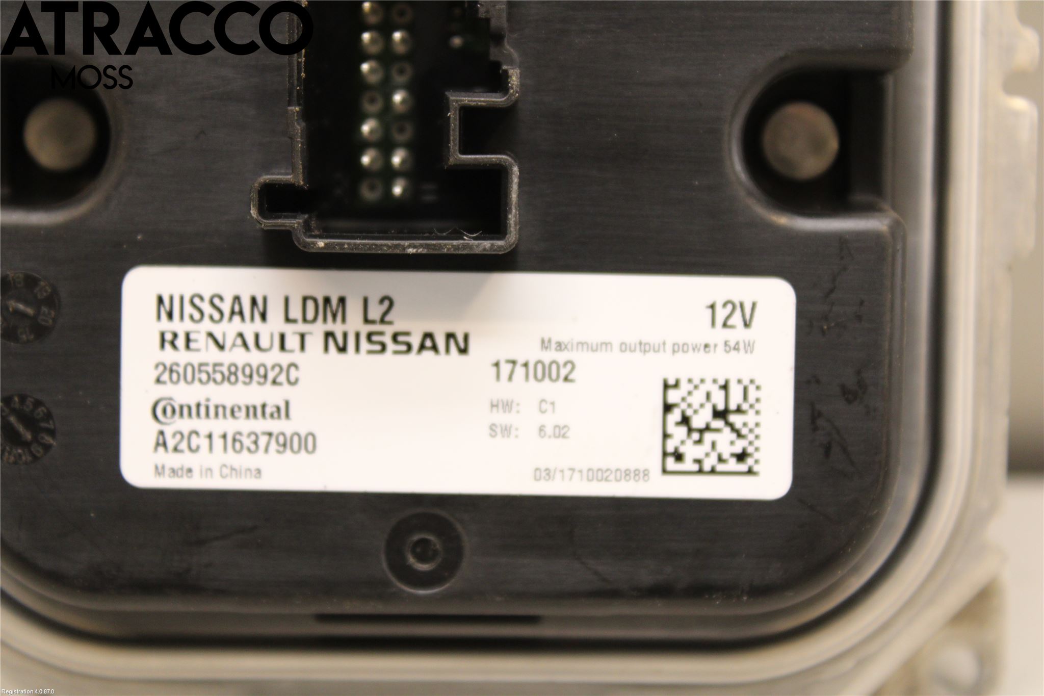 Nissan LEAF 18- Styreenhet Xenon