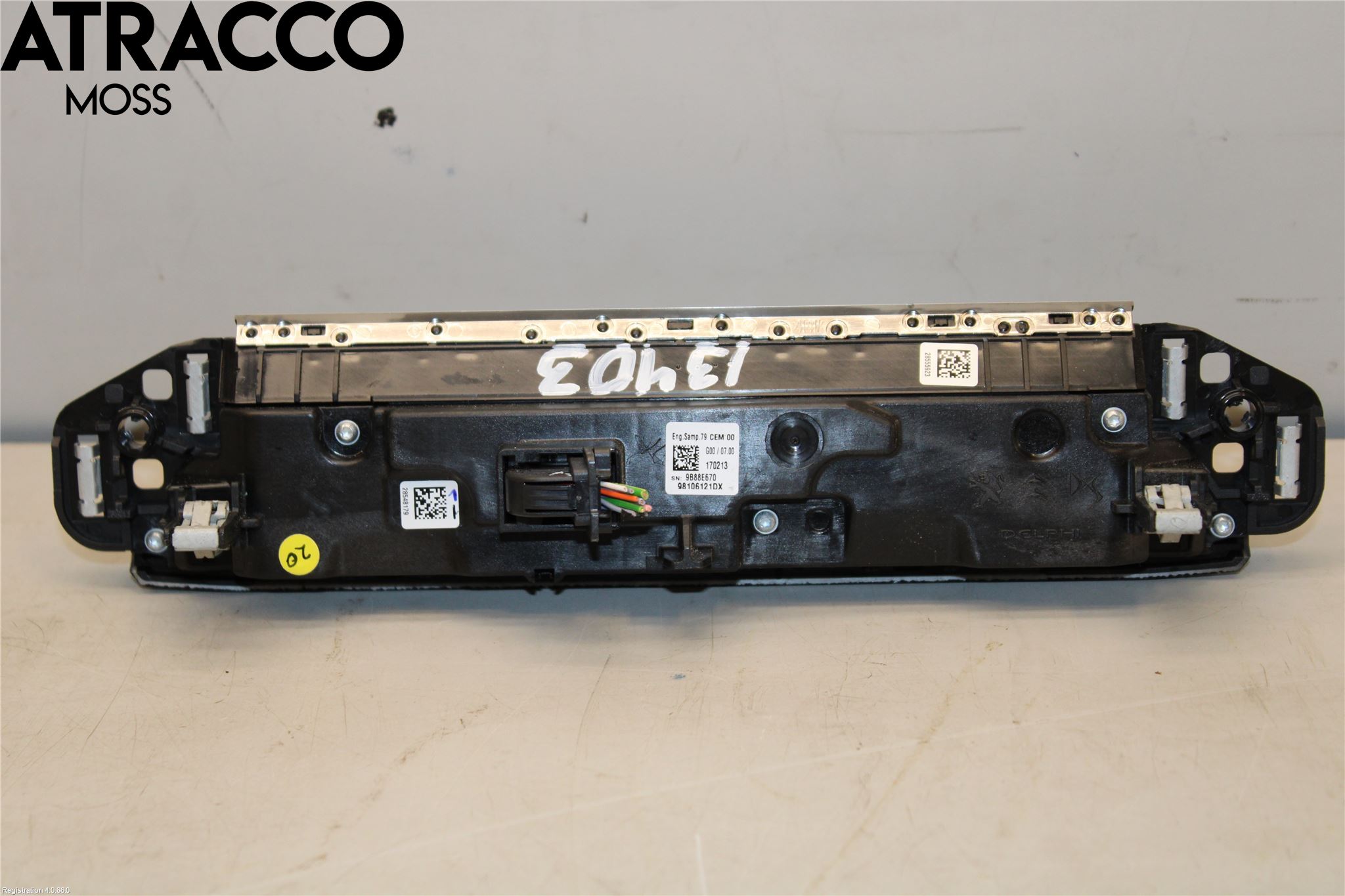 Peugeot 3008 17-24 Bryter Multifunksjon