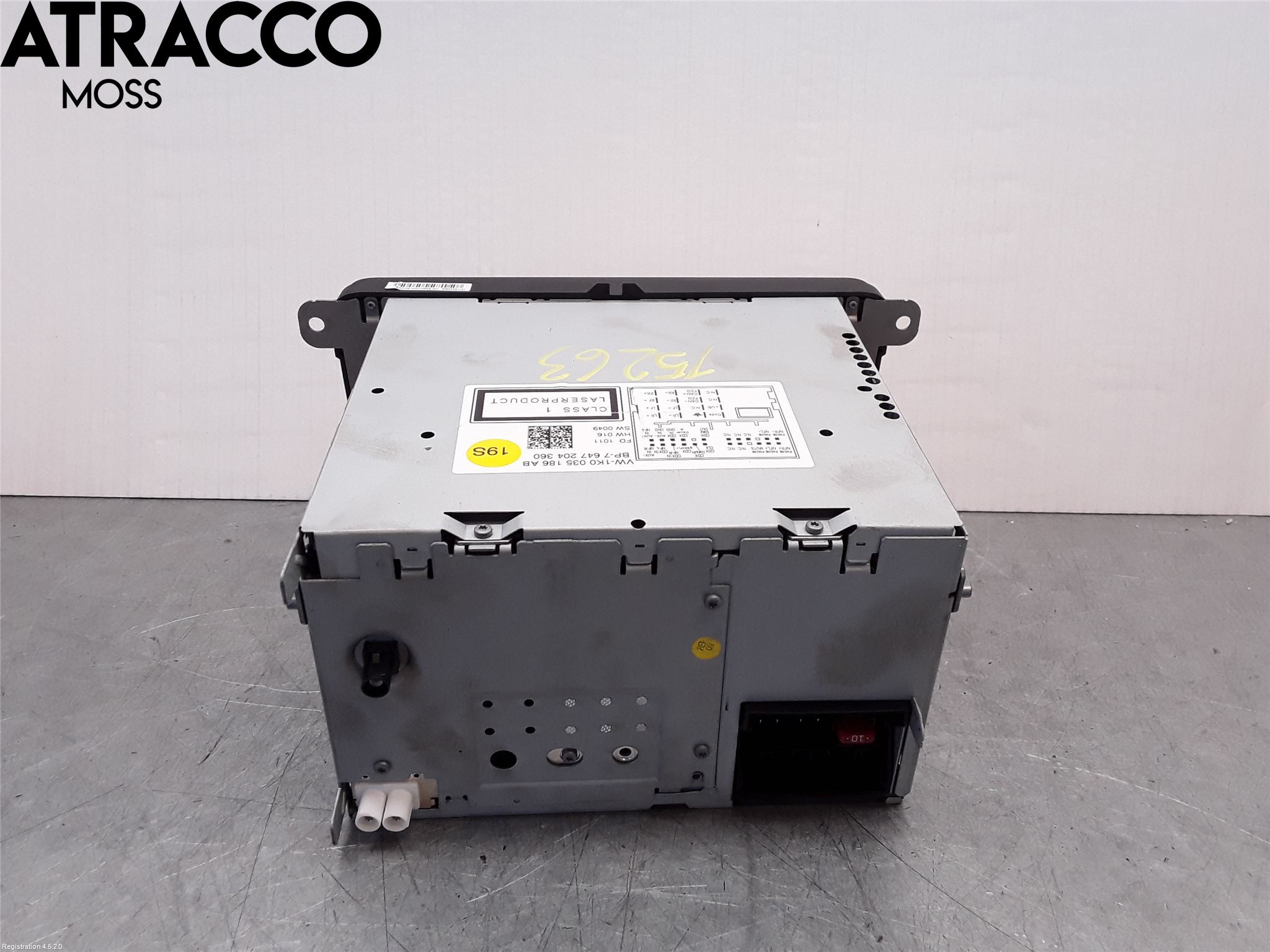 Volkswagen VW GOLF VI 09-13 Stereo Radio