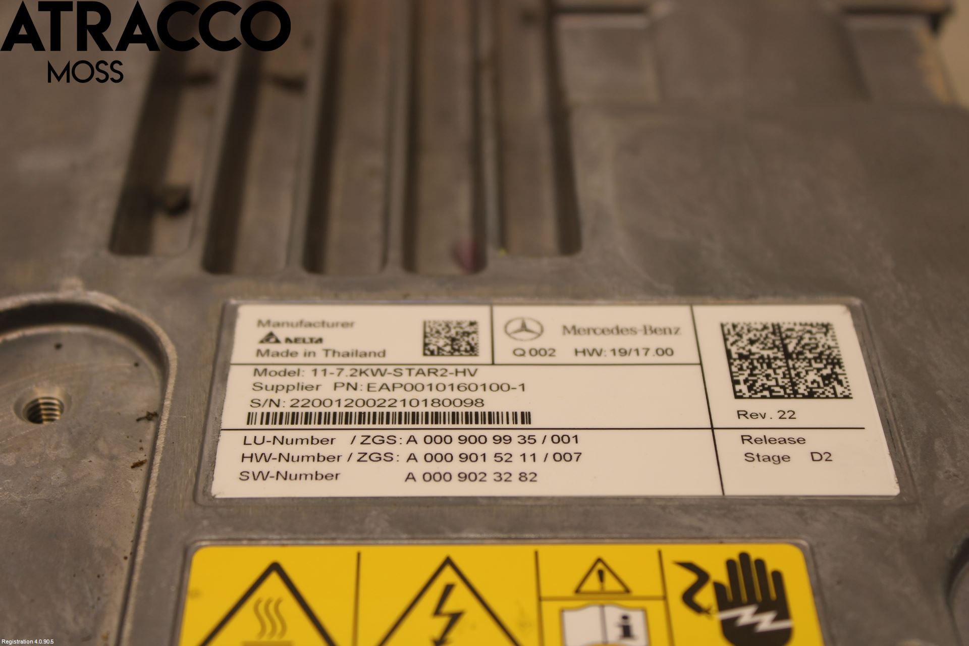 Mercedes-Benz MB EQC (N293) 20- Inverter Hybrid