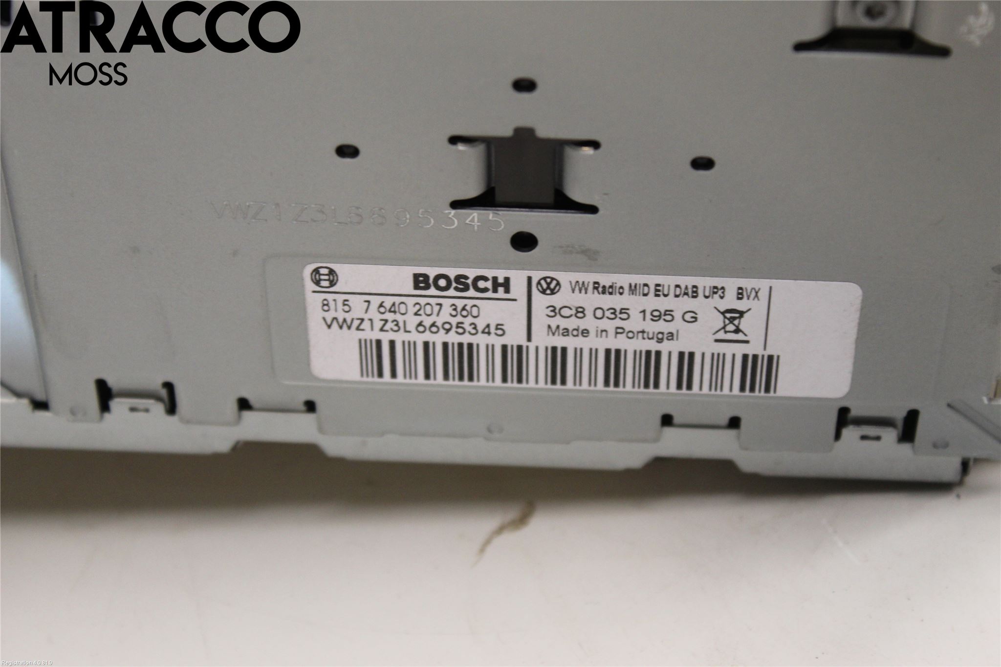 Volkswagen VW GOLF VI 09-13 Stereo Radio Med Cd