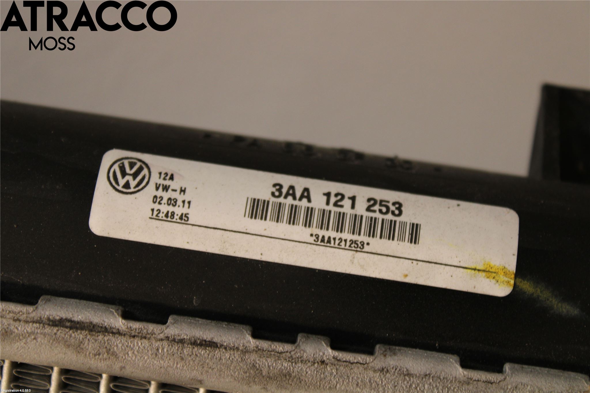 Volkswagen VW PASSAT 11-14 Radiator Manuell