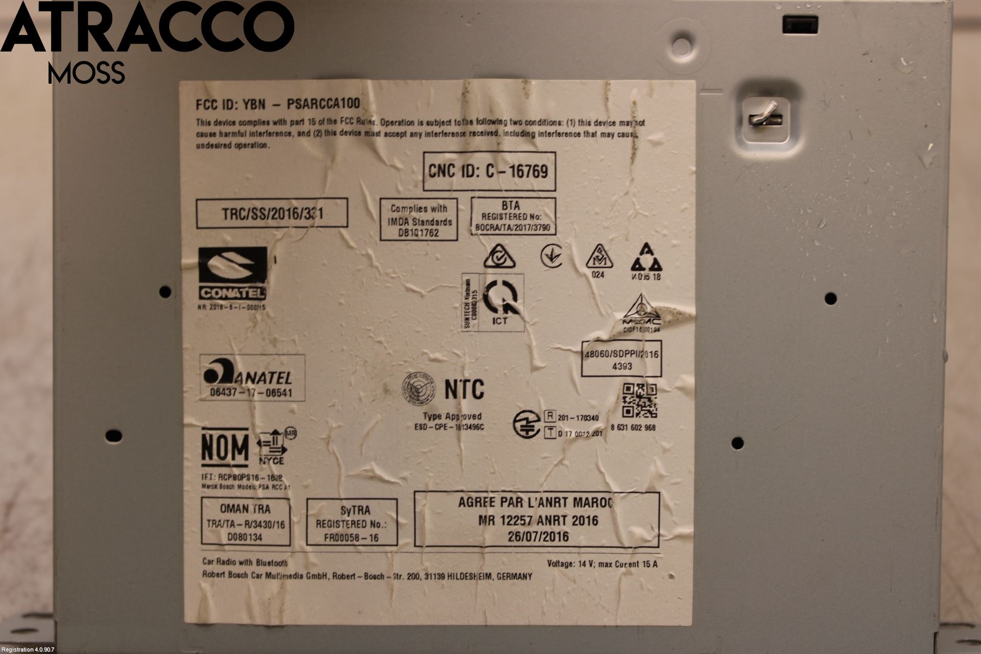 Peugeot EXPERT/E-EXPERT 17- Stereo Radio