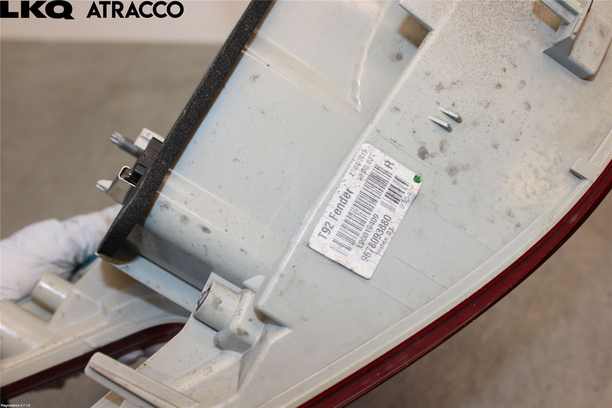 Peugeot 308 14-21 Baklykt Høyre