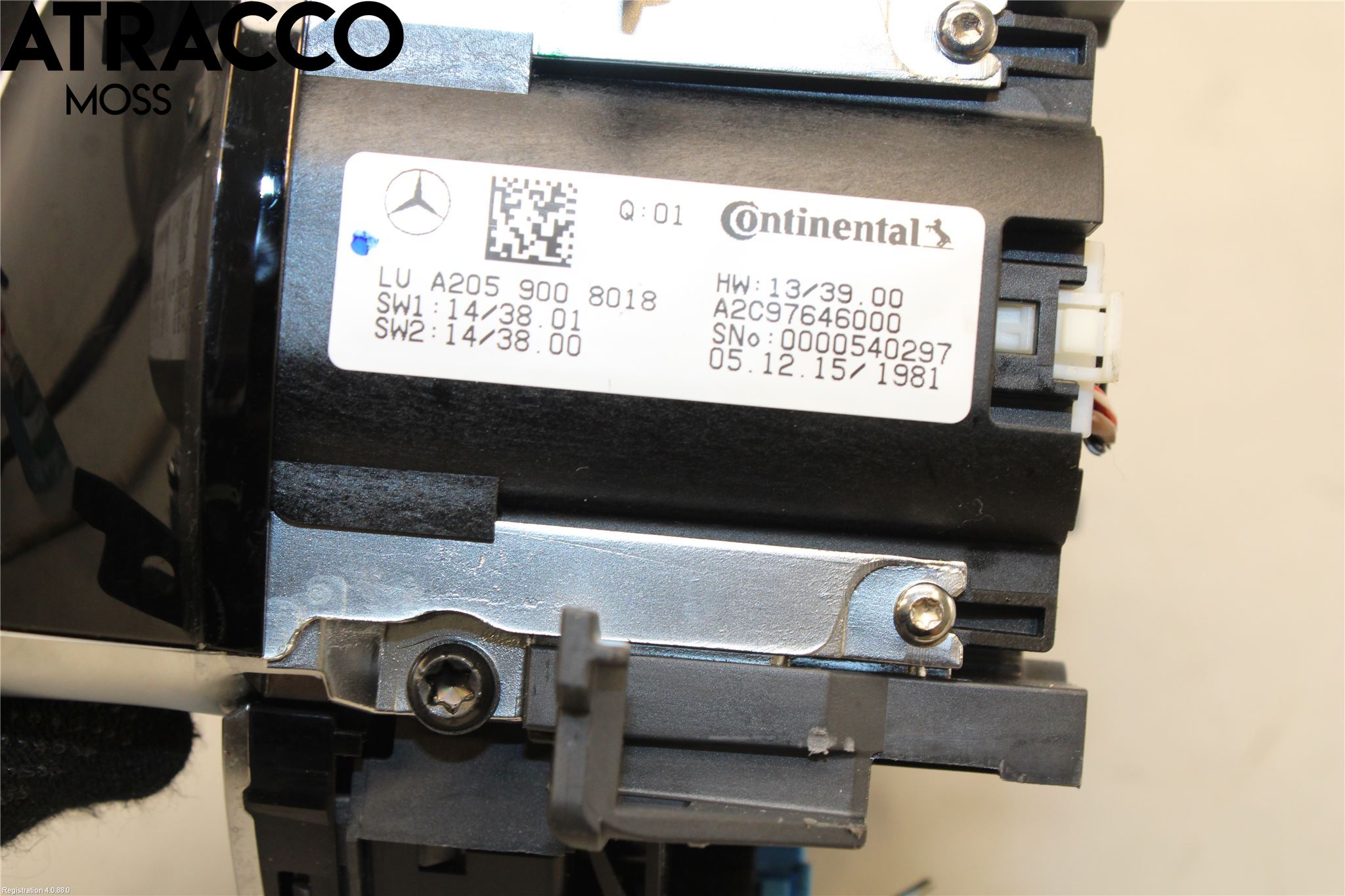 Mercedes-Benz MB C-KLASS (W205) 14-21 Bryter Multifunksjon