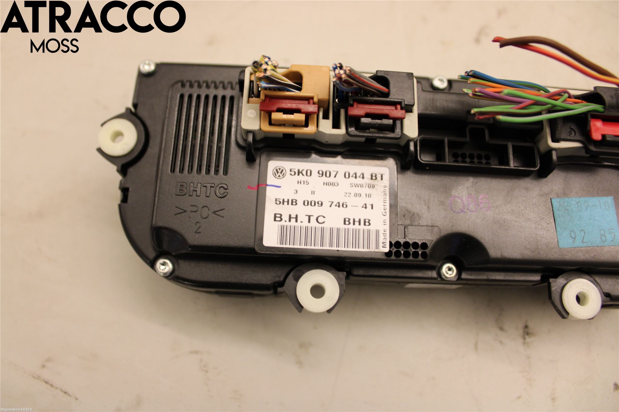 Volkswagen VW GOLF PLUS/CROSS GOLF 04-14 Varme Ac Betjening-Display