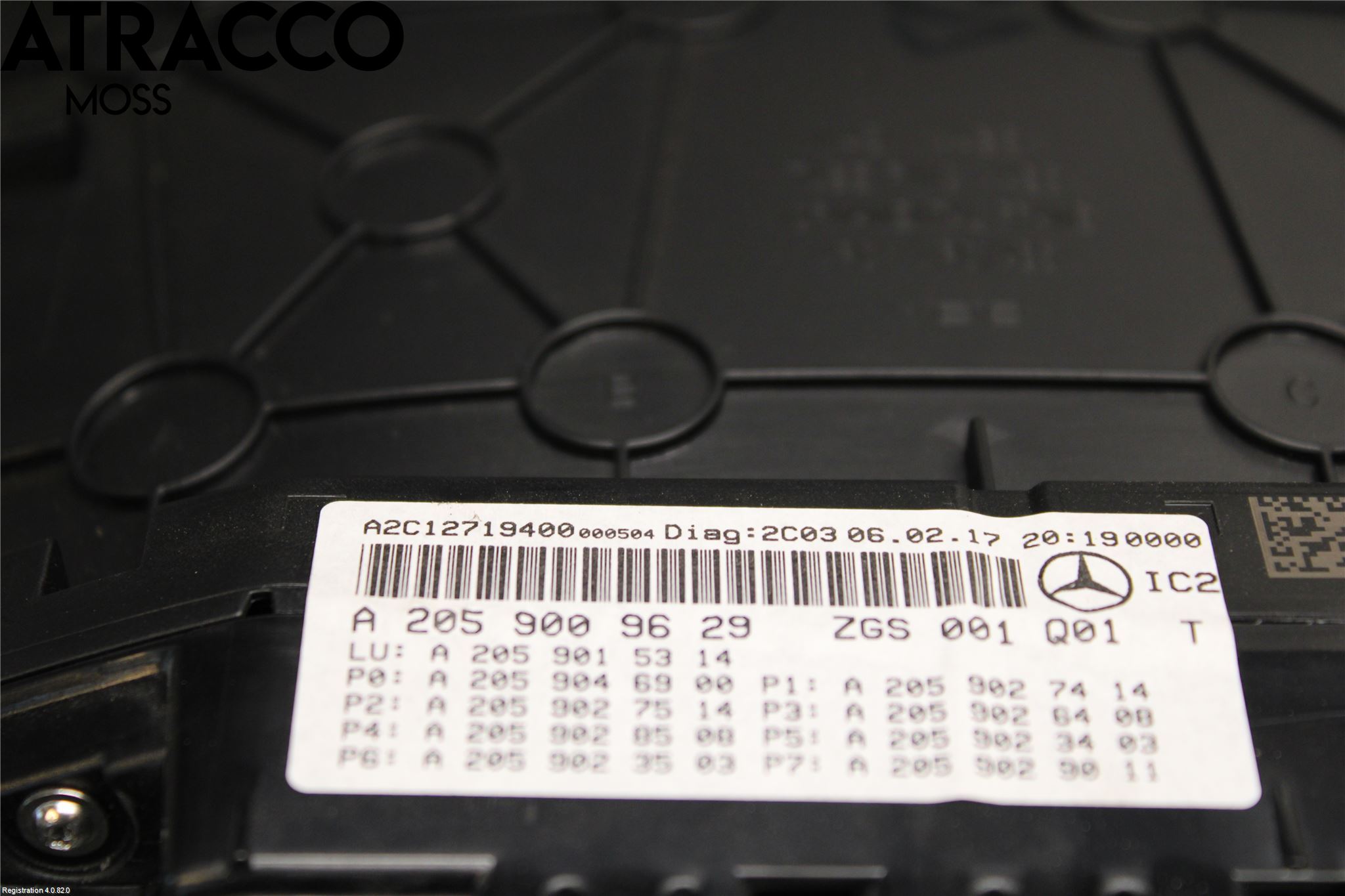 Mercedes-Benz MB C-KLASS (W205) 14-21 Instr Kombinert