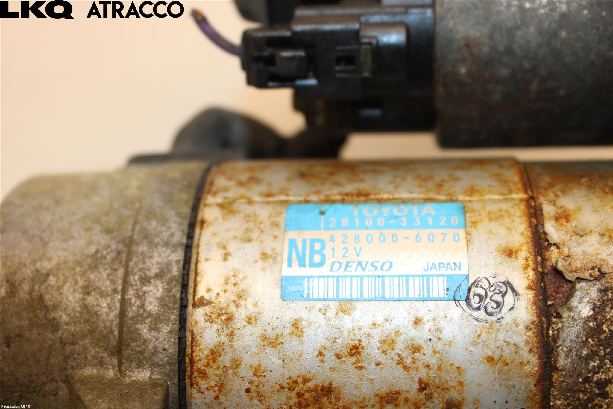 Subaru ÖVRIGT/DIREKTIMP. Startmotor Diesel