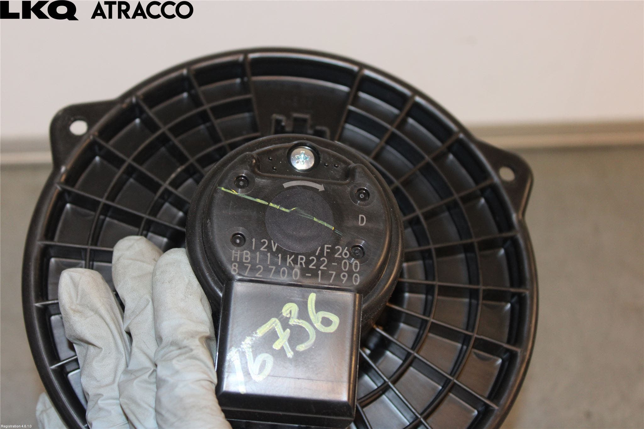 Mazda 3 III 14-19 Varmeapparat Viftemotor