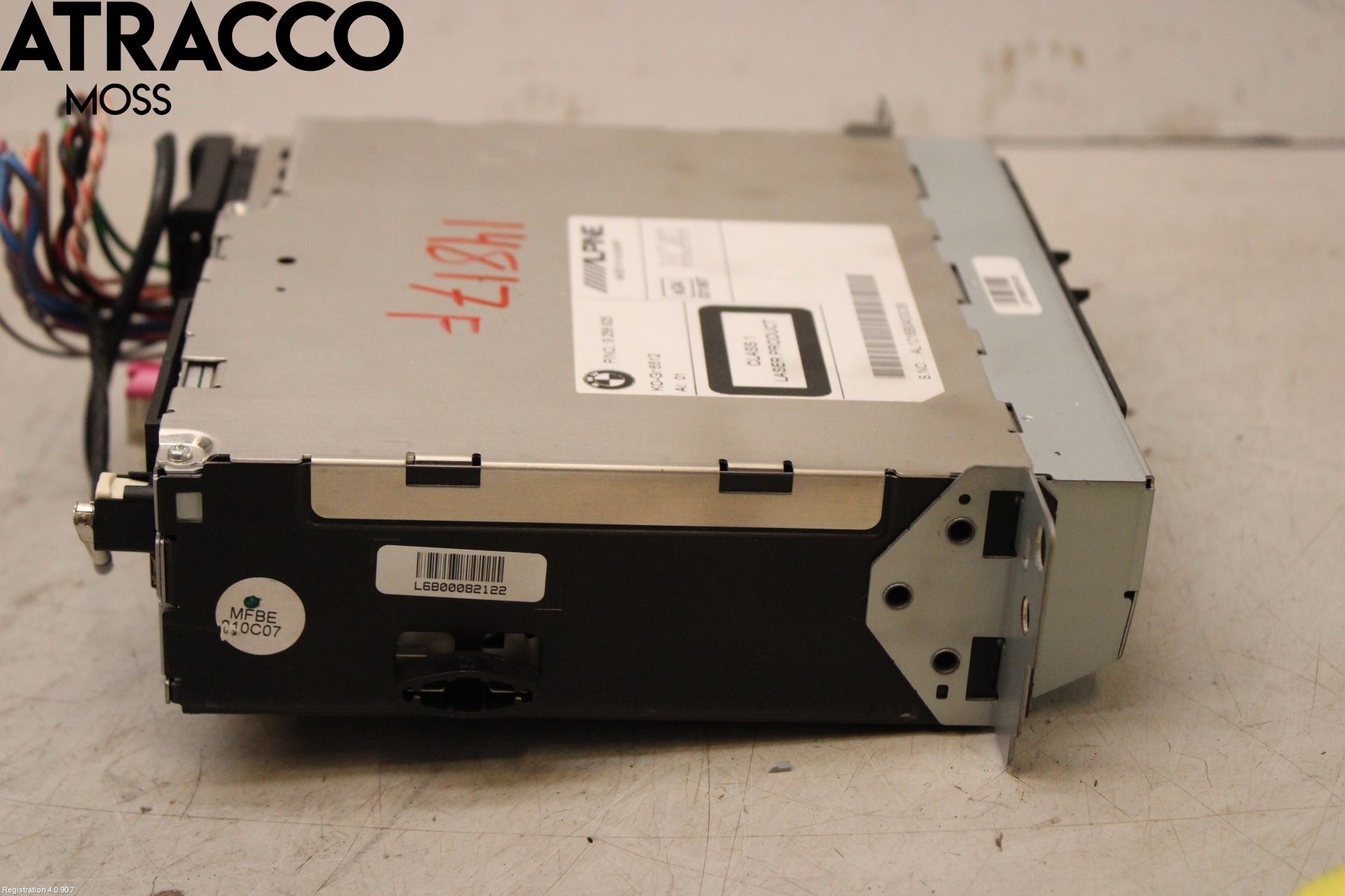 BMW 5 F10/F11/F18 09-17 Stereo Radio Med Cd