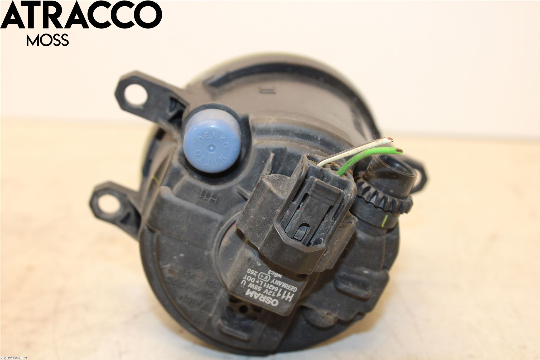 Toyota COROLLA 08-12 Frontlykt-Kurve-Tåkelys