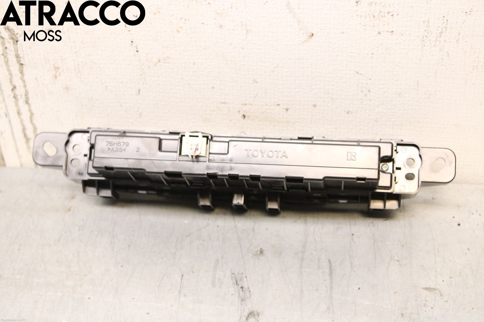 Toyota PRIUS (ZVW50) 16-21 Varme Ac Betjening-Display