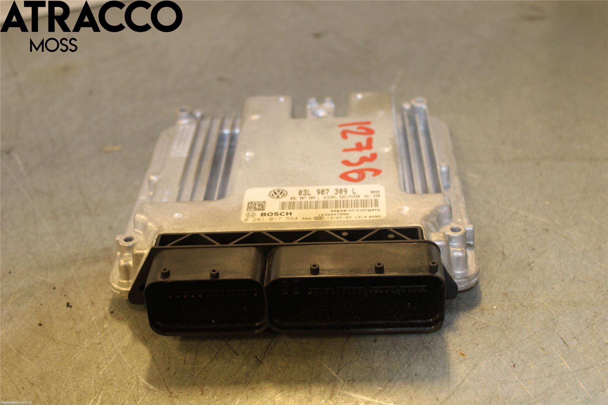 Volkswagen VW TRANSP/CARAVELLE (T5) 04-15 Styreenhet Innsprøytning