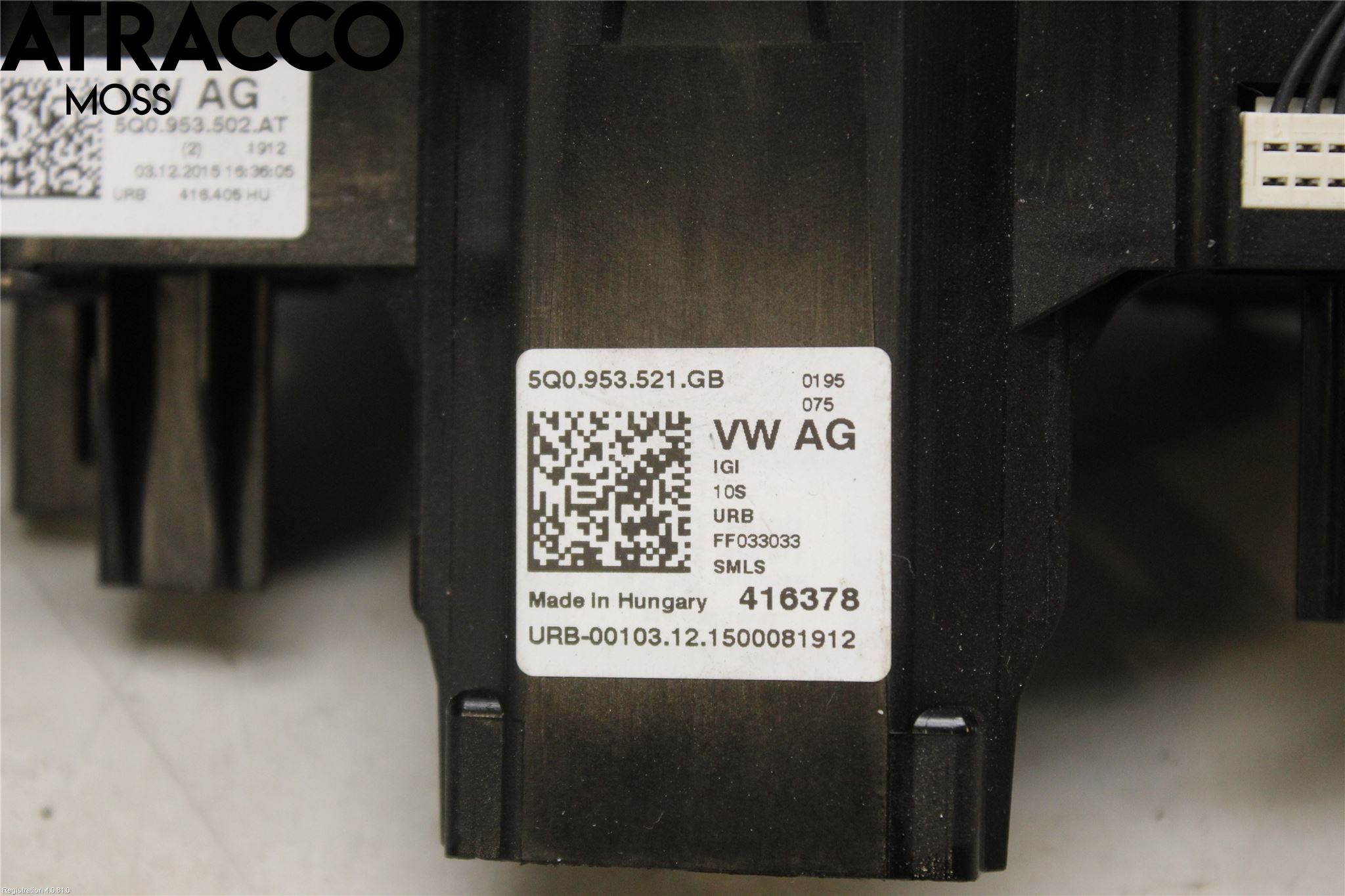 Skoda SUPERB 16-24 Bryter Ratt Kombi H Og V