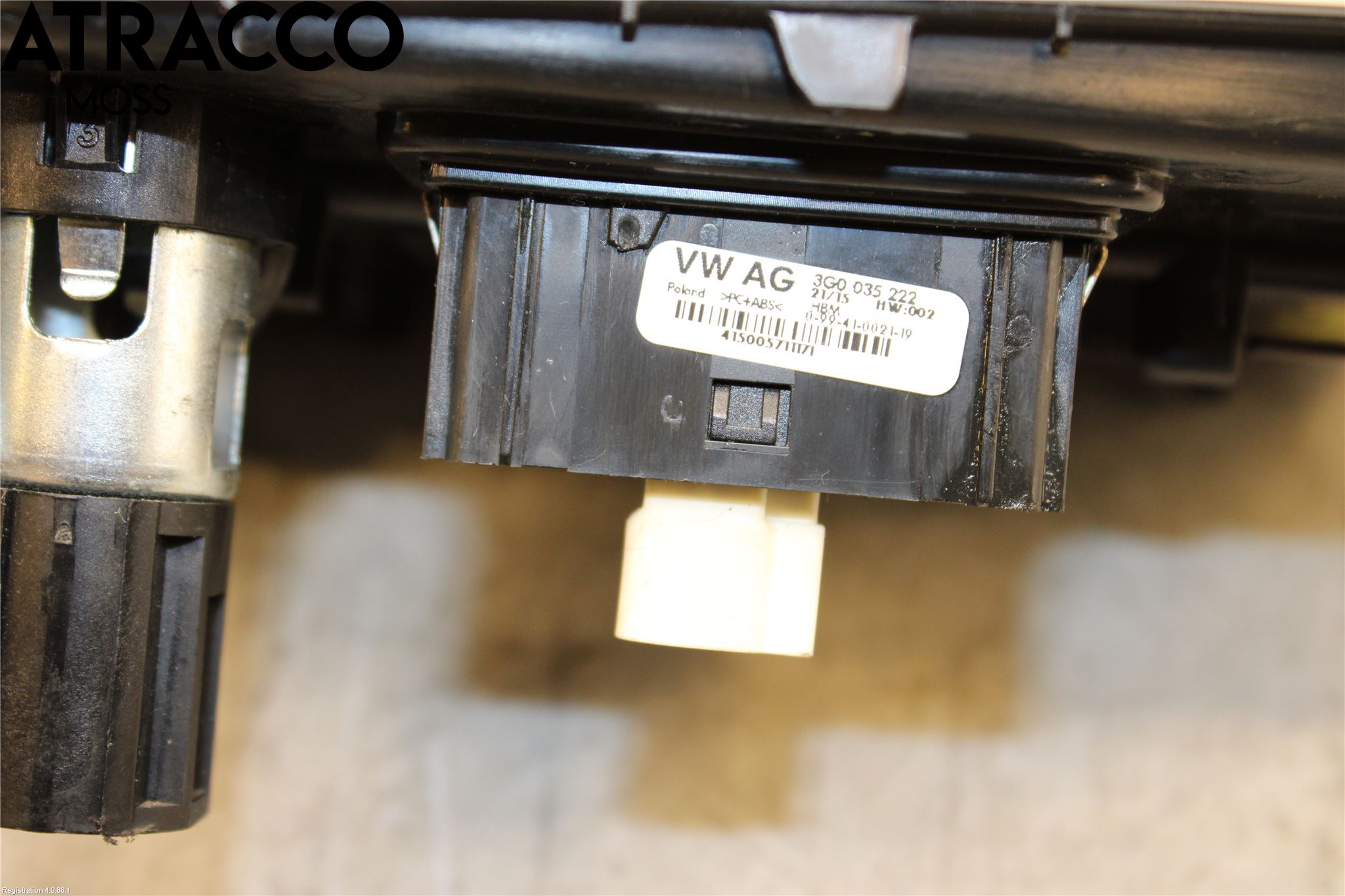 Volkswagen VW CADDY 16-20 Innr Oppbevaringsrom