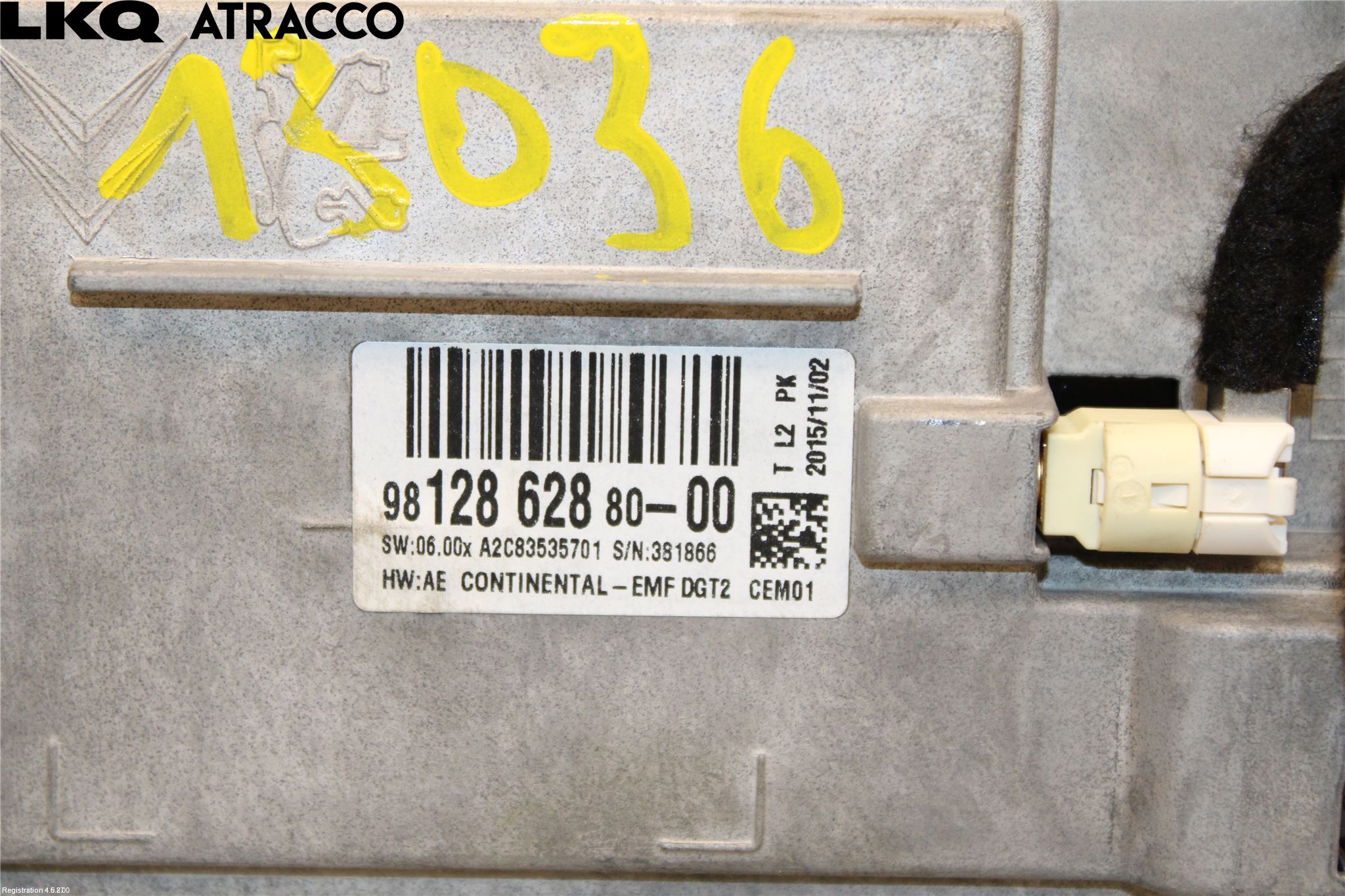 Peugeot 208 12-15 Instr Varselys - Display