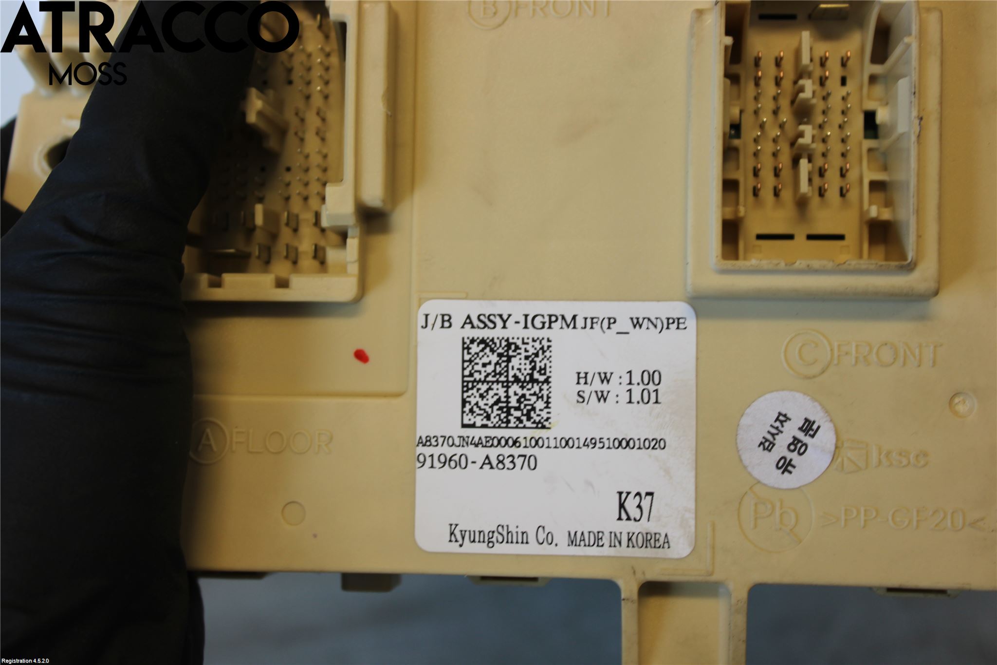 Kia OPTIMA 16-20 Sikringsboks - Elsentral