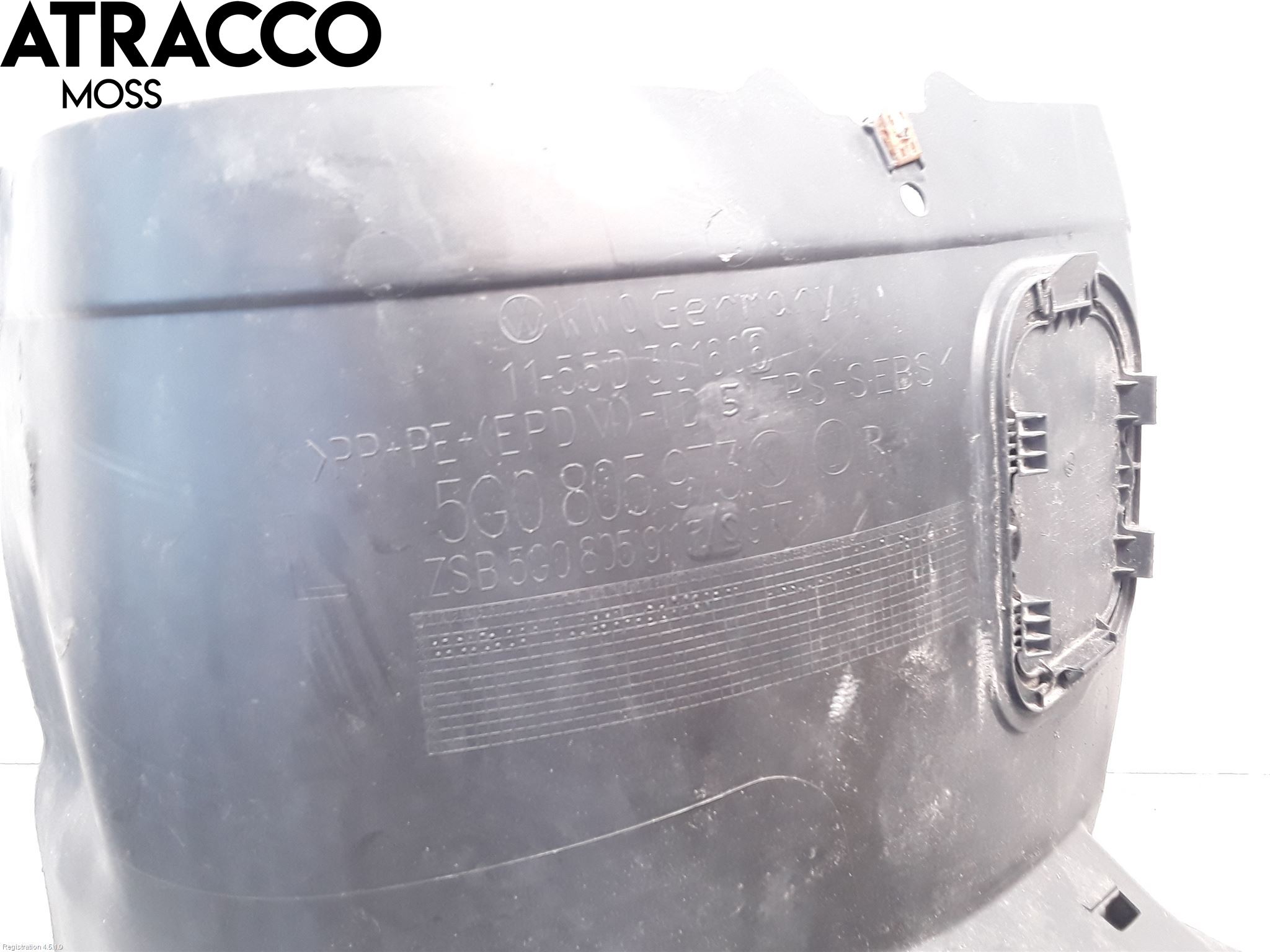 Volkswagen VW GOLF PLUS/CROSS GOLF 04-14 Skjerm Indre