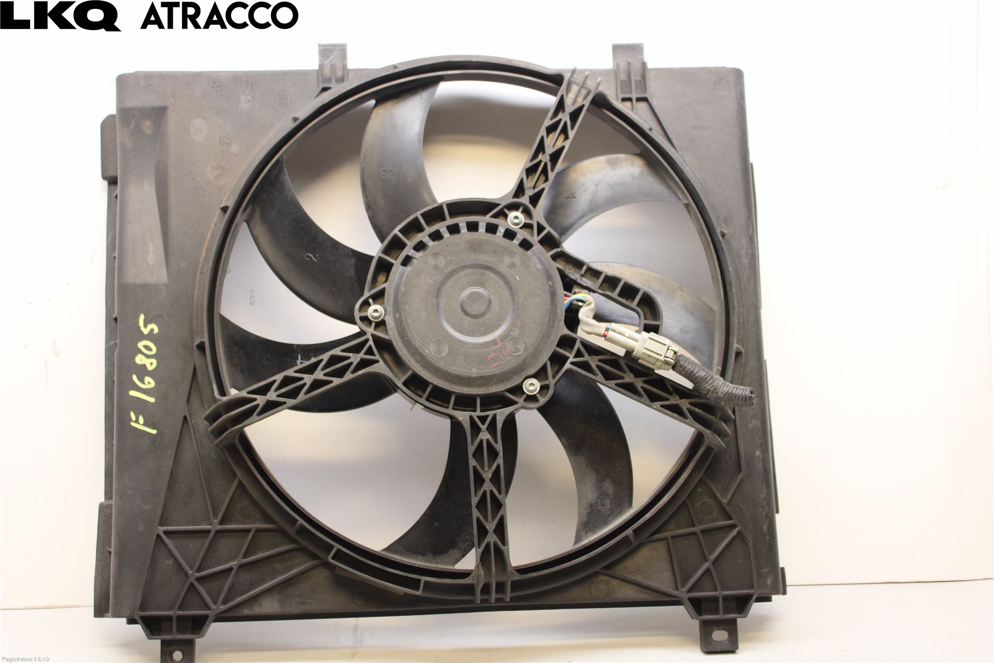 Nissan MICRA 11-16 Kjølevifte Elektrisk