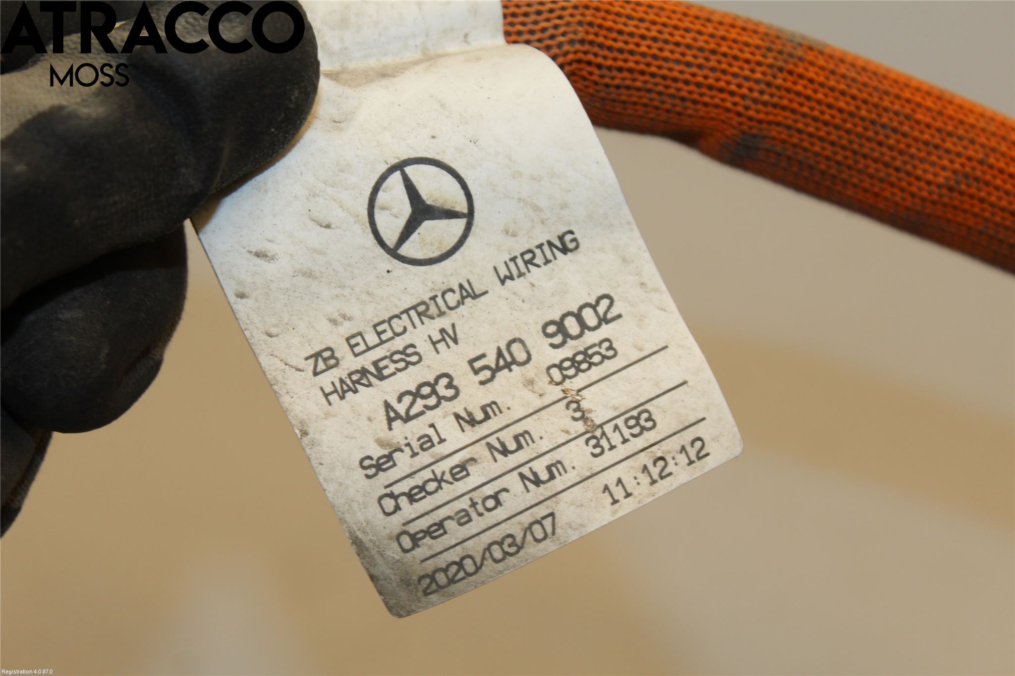 Mercedes-Benz MB EQC (N293) 20- Kabelhärva Högspänning