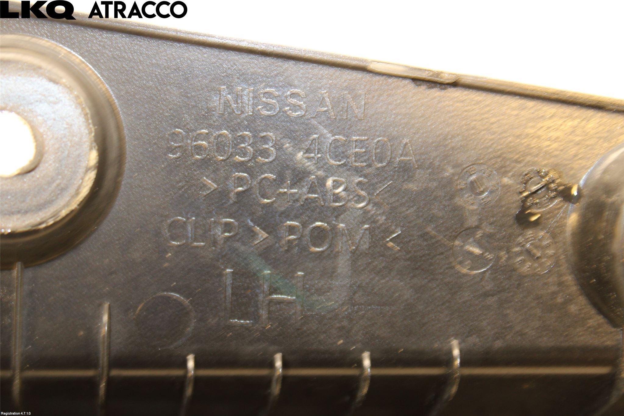 Nissan X-TRAIL 14-21 List Bak-Bakluke