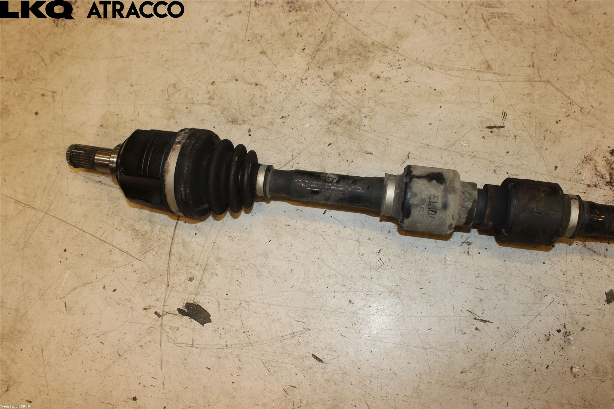 Kia SPORTAGE (SL) 11-15 Drivaksel Foran Kompl Høyre