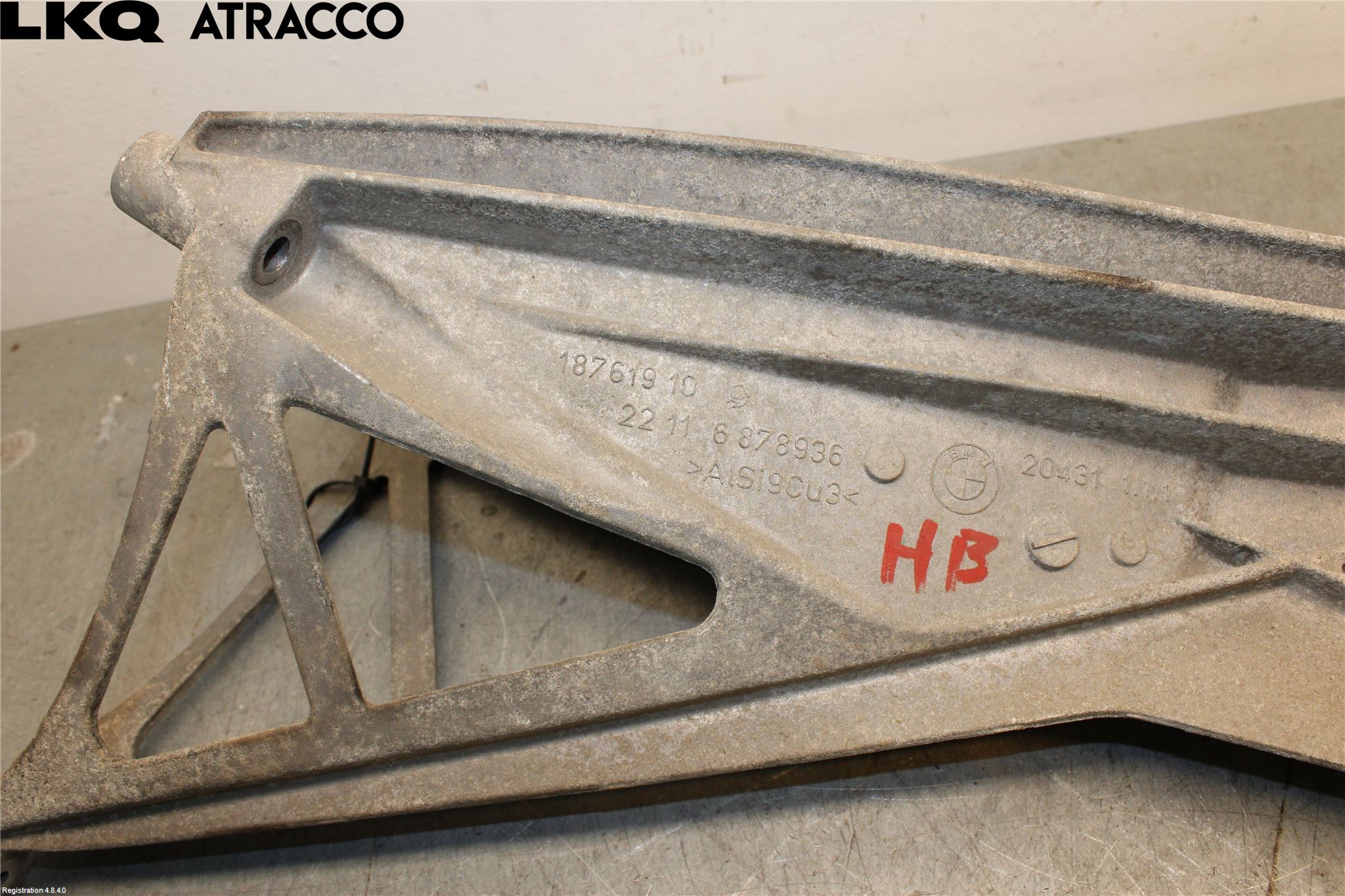 BMW i3 I01 13-22 Gearkasse Feste Stål-Alu