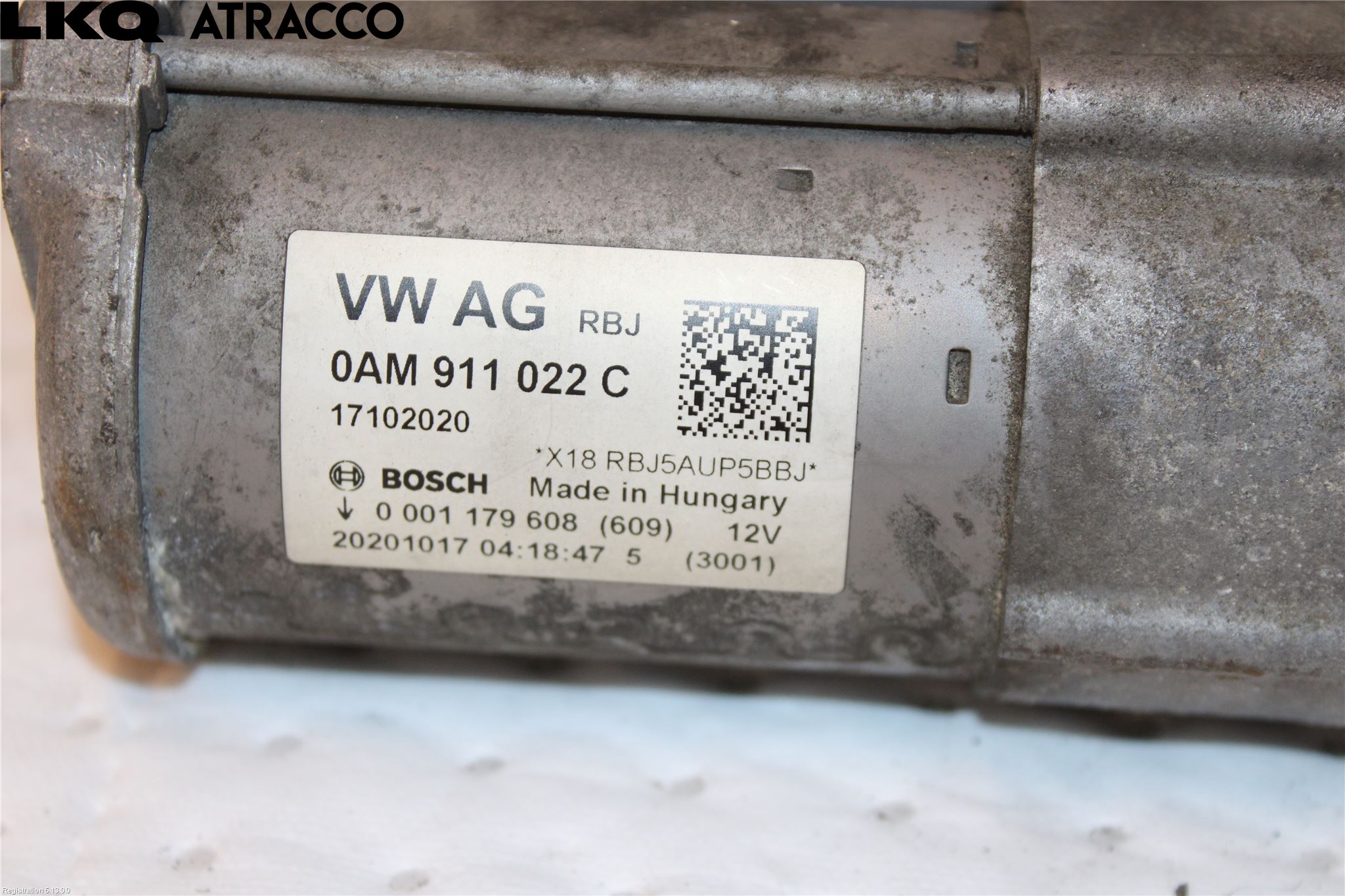 Volkswagen VW T-ROC 18- Startmotor