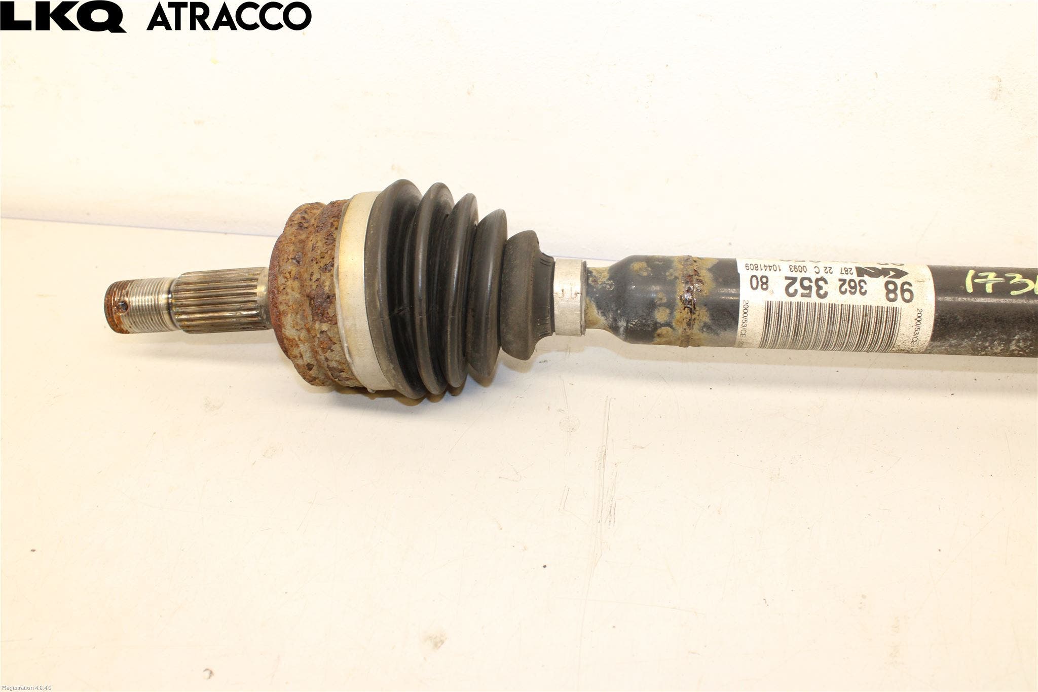 Citroen C4/E-C4 C4X/E-C4X III 21- Drivaksel Foran Kompl Venstre