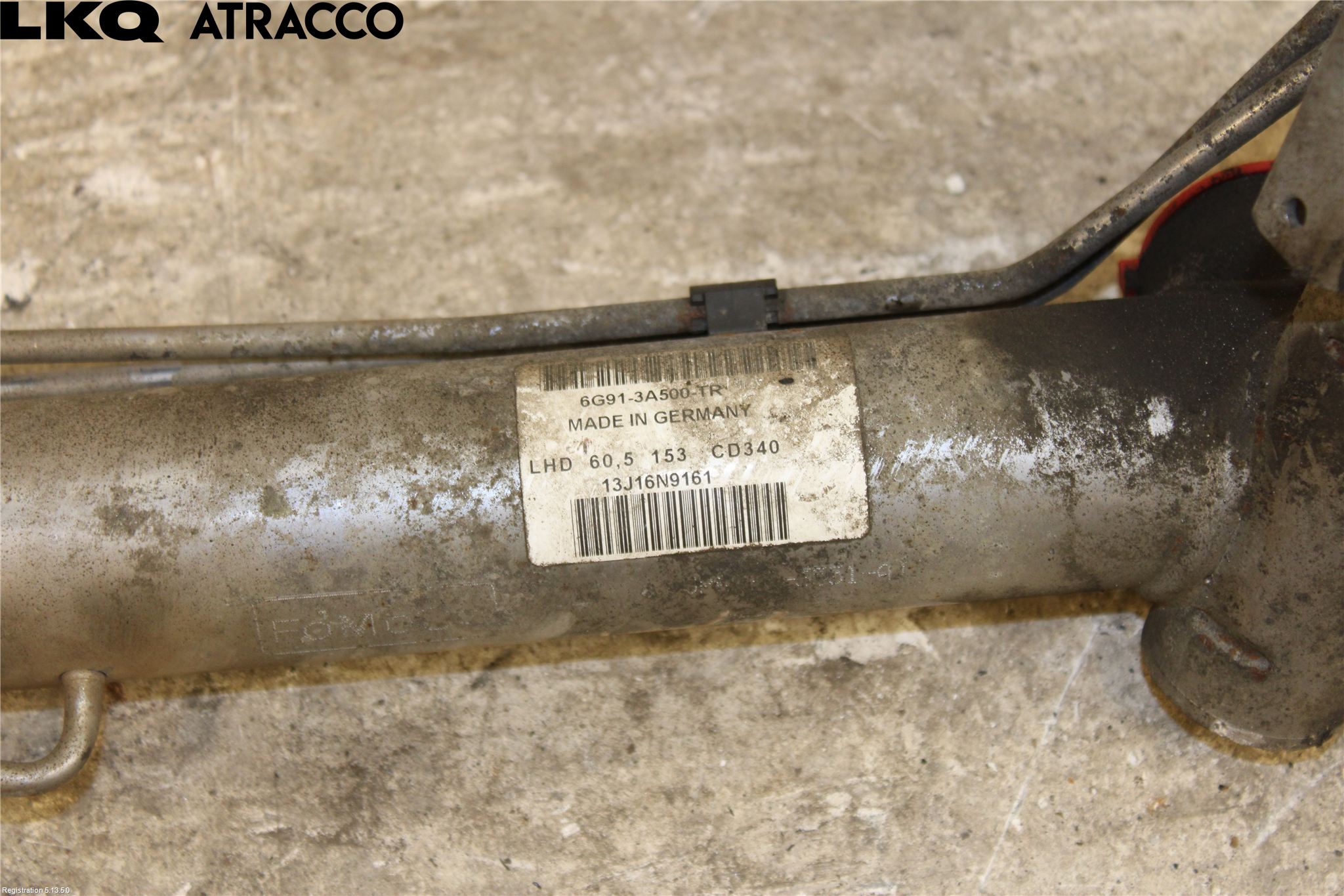 Ford GALAXY 06-15 Servo Snekke - Tannstang