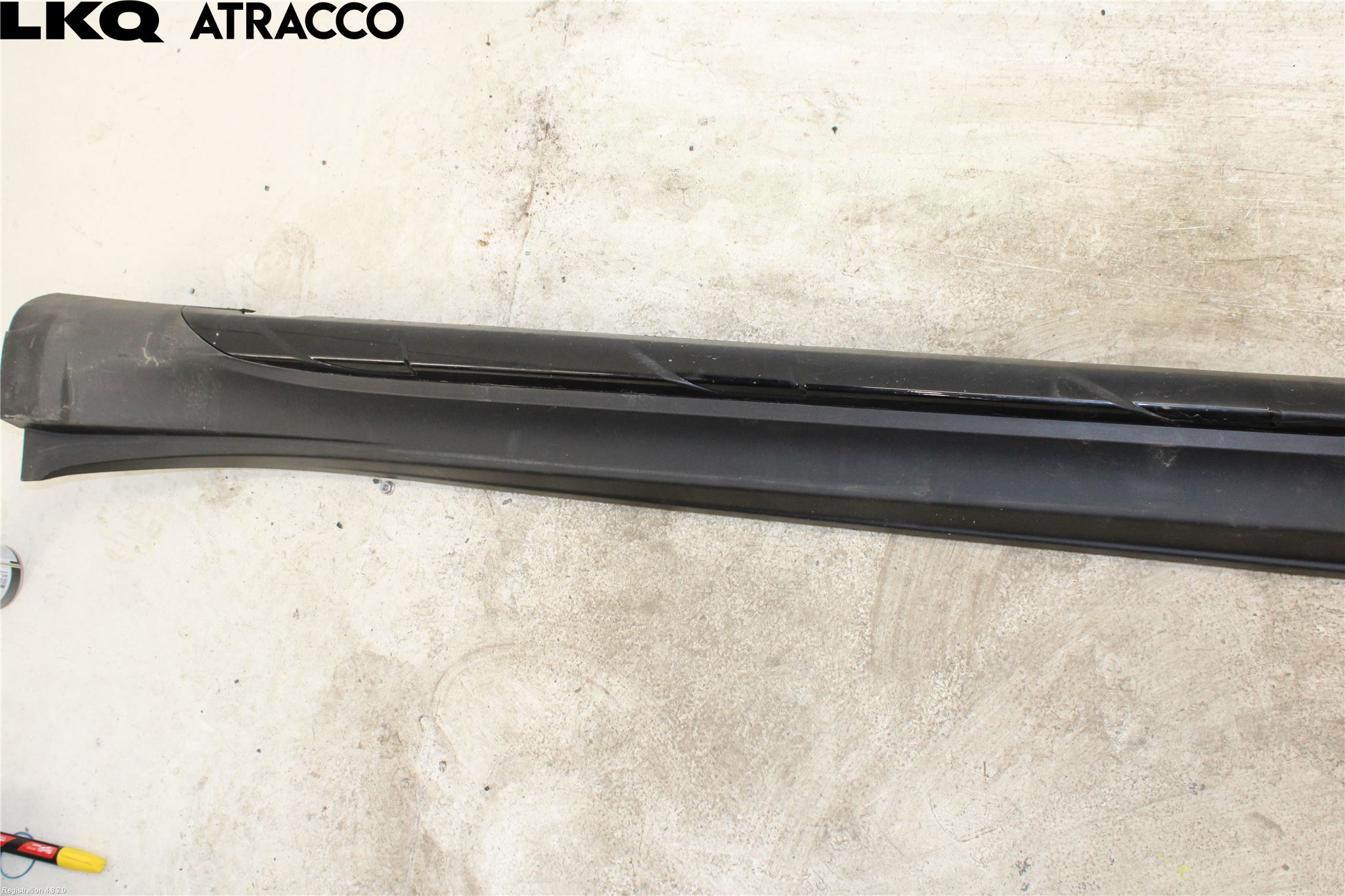 Porsche TAYCAN 20- Kanalskjørt Venstre