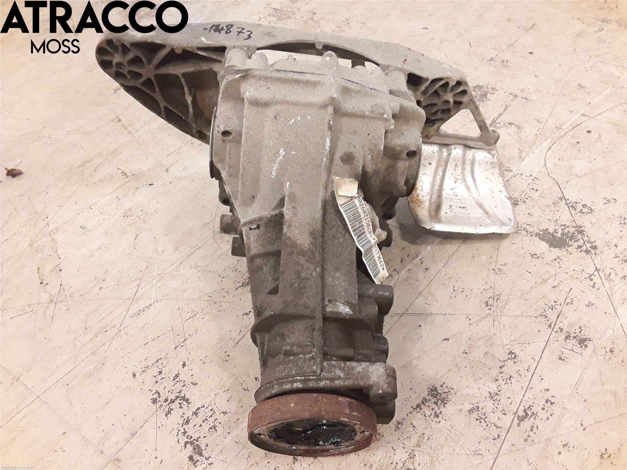 Audi Q5 09-16 Bakaksel Kardang Bak -Diff