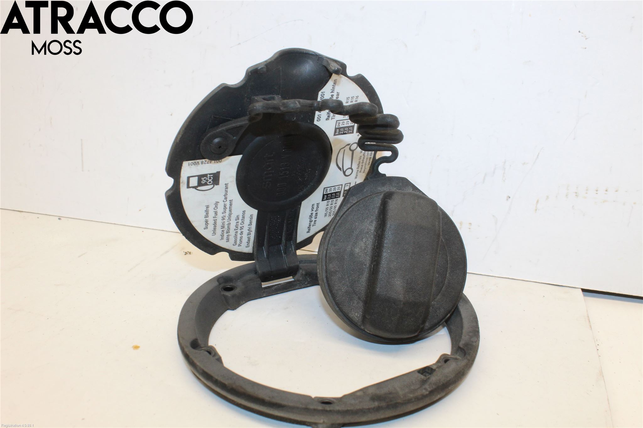 Smart ROADSTER Drivstoff Tanklokk