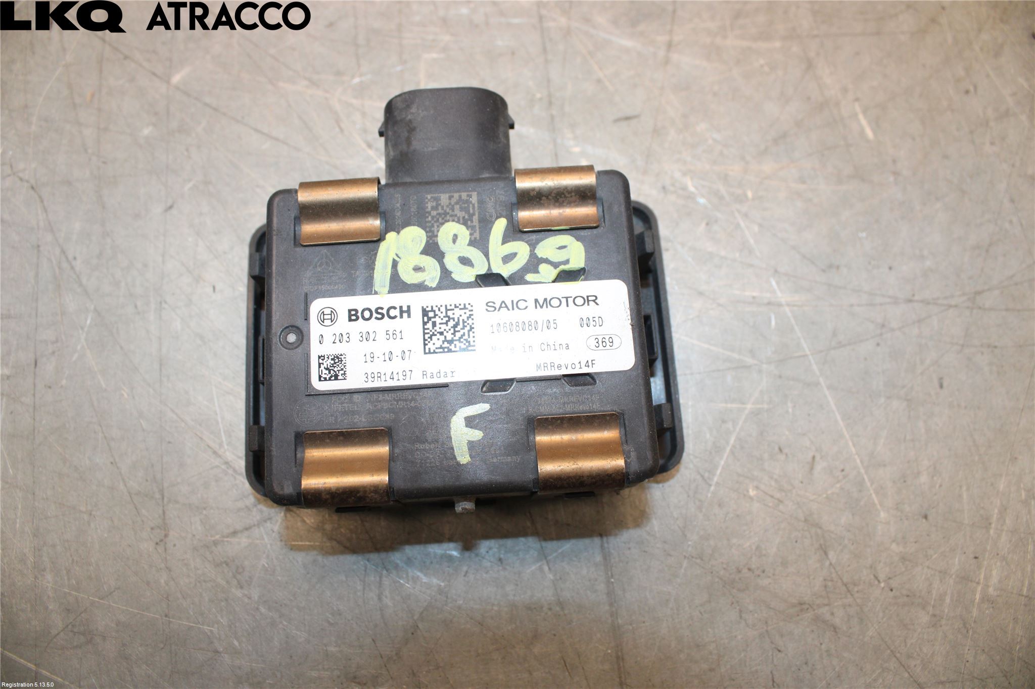 MG ZS EV 20- Sensor Øvrig
